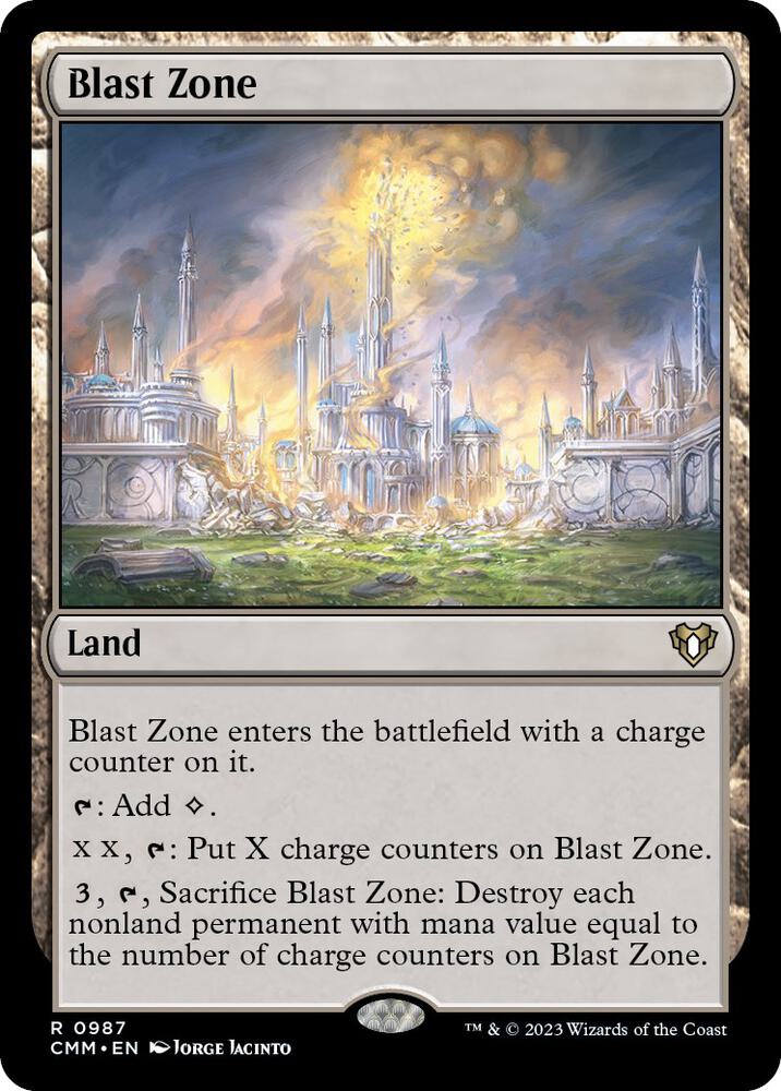 Blast Zone (987) (CMM)