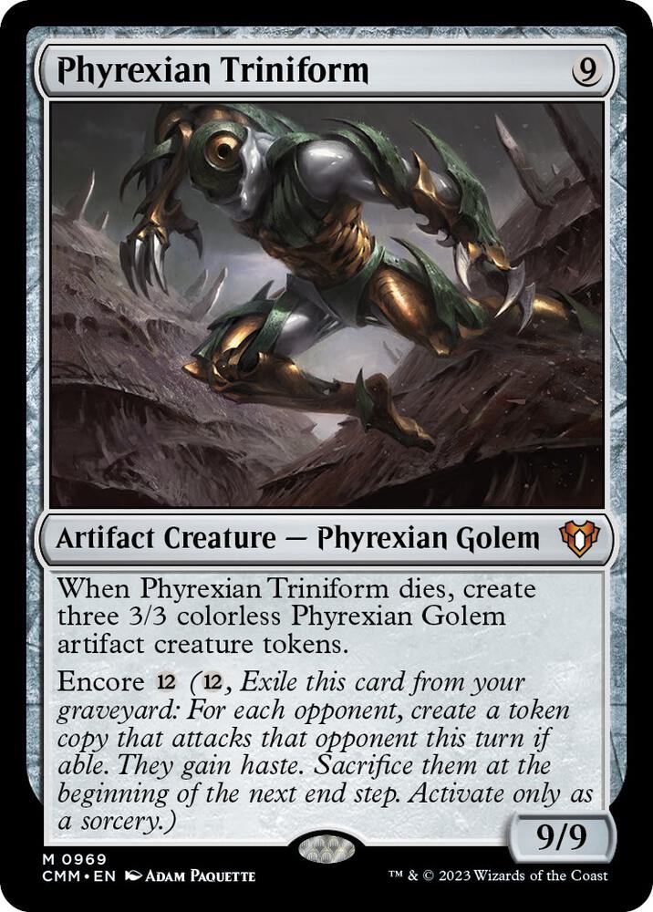 Phyrexian Triniform (969) (CMM)