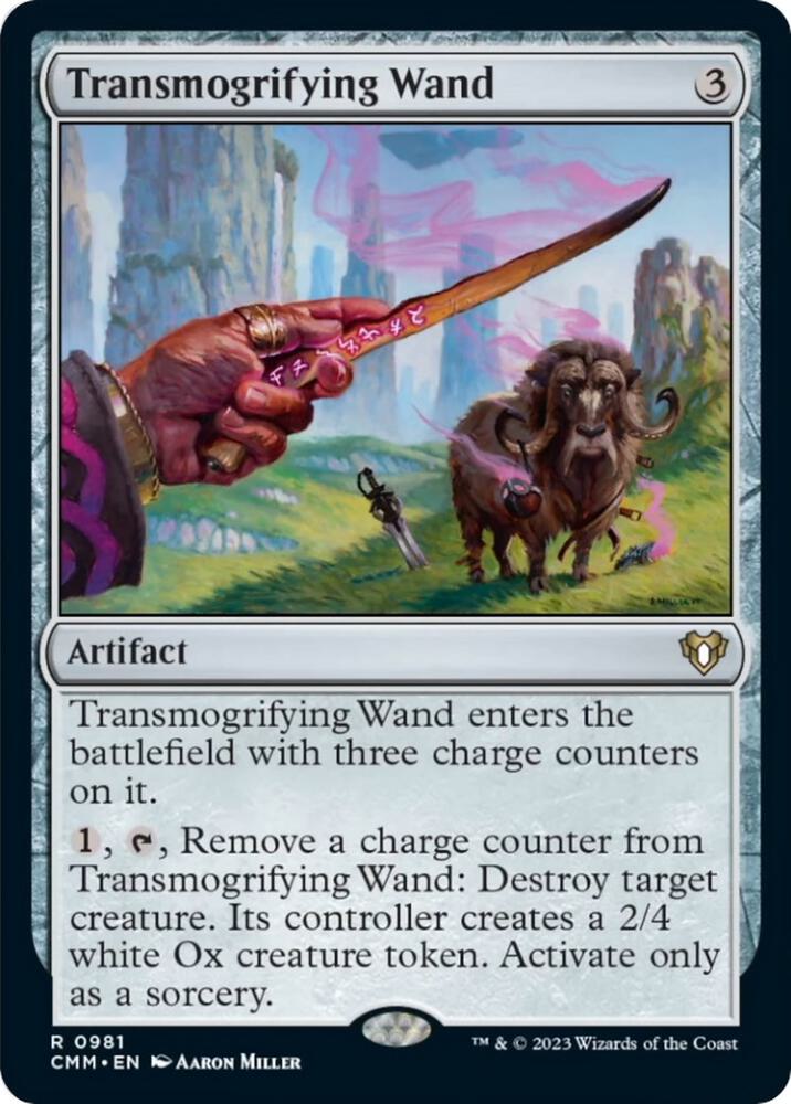 Transmogrifying Wand (981) (CMM)