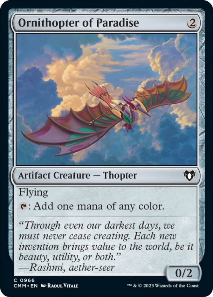 Ornithopter of Paradise (966) (CMM)