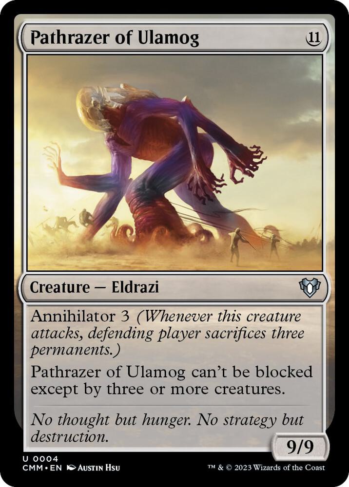 Pathrazer of Ulamog (4) (CMM)