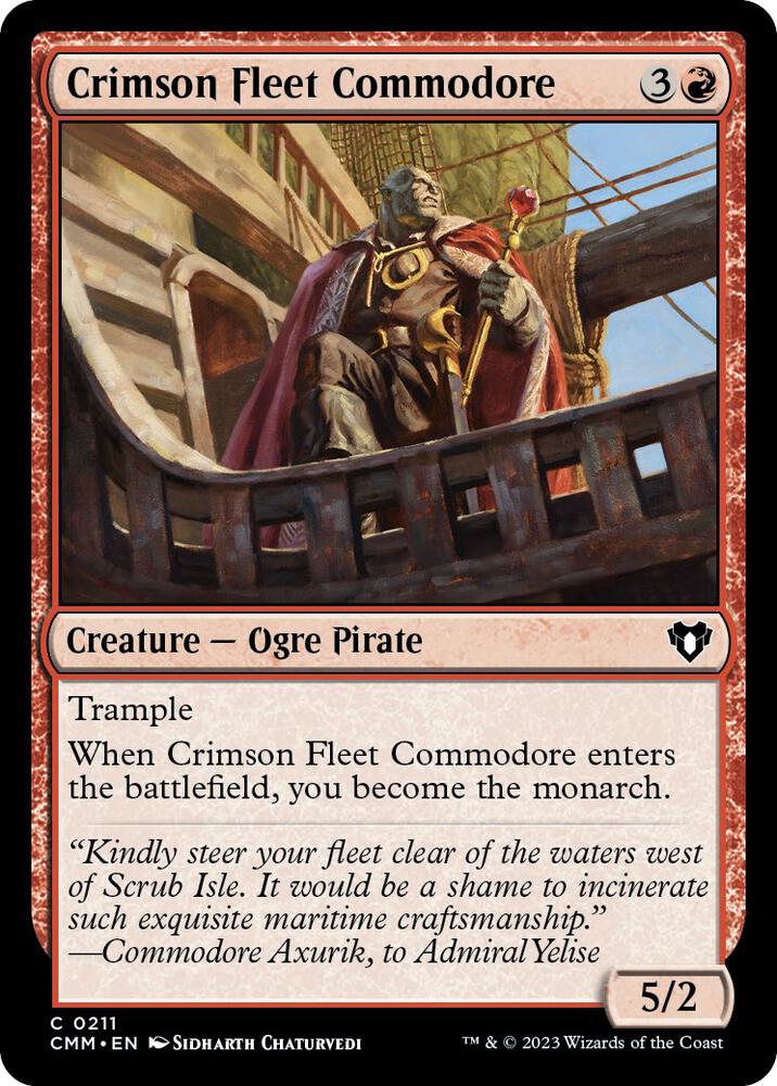 Crimson Fleet Commodore (211) (CMM)