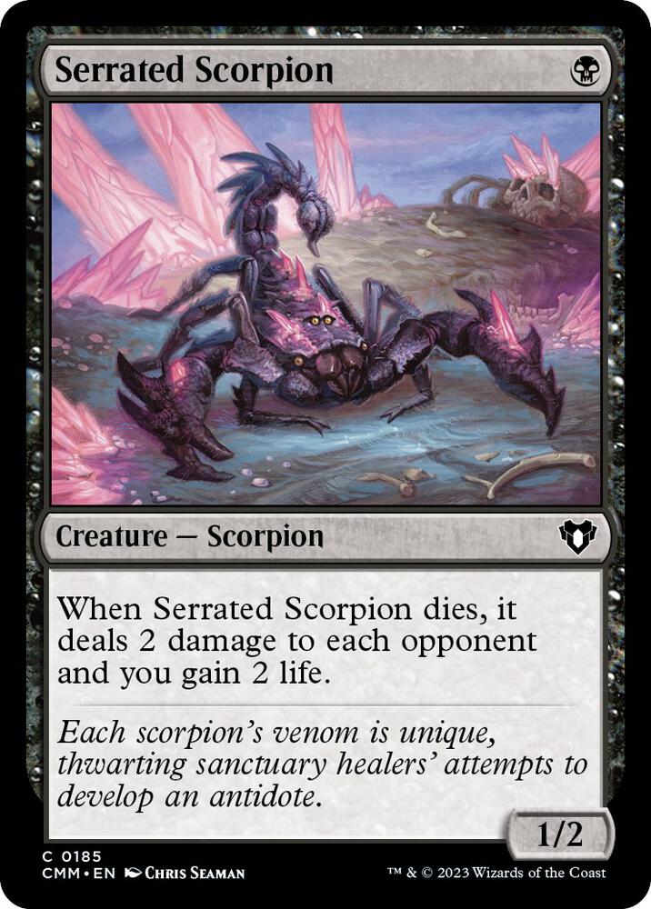 Serrated Scorpion (185) (CMM)