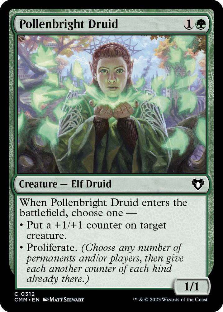 Pollenbright Druid (312) (CMM)