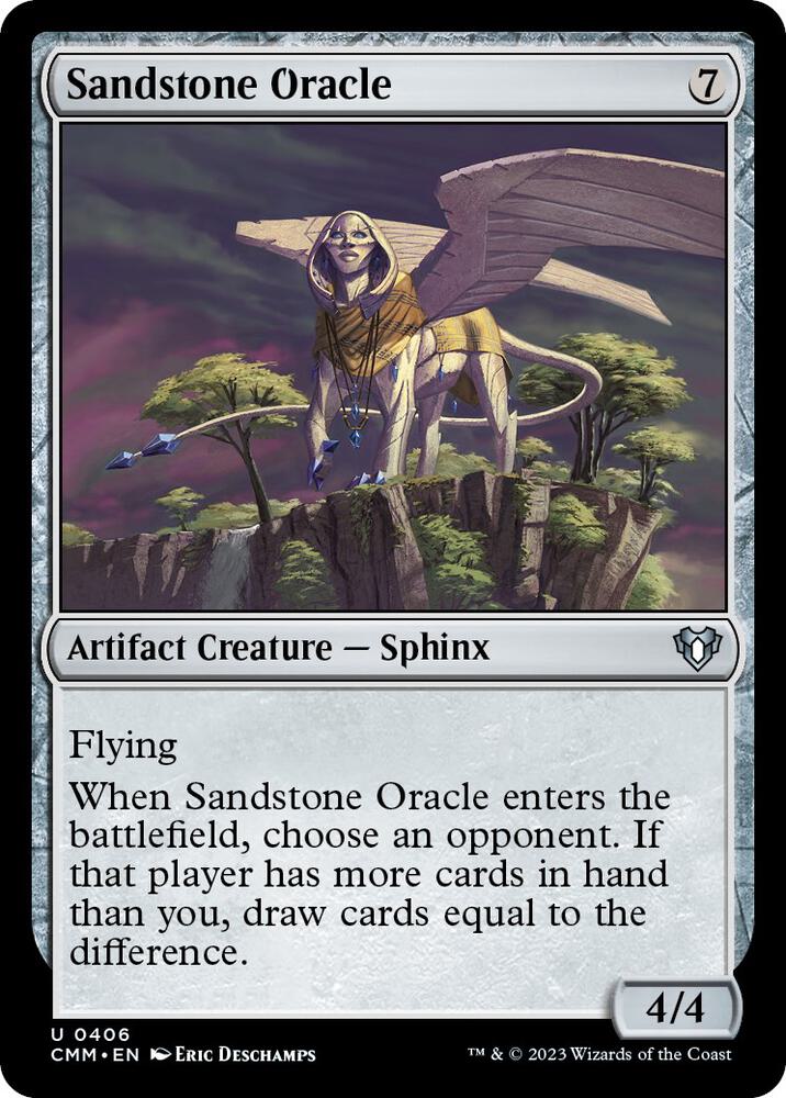 Sandstone Oracle (406) (CMM)