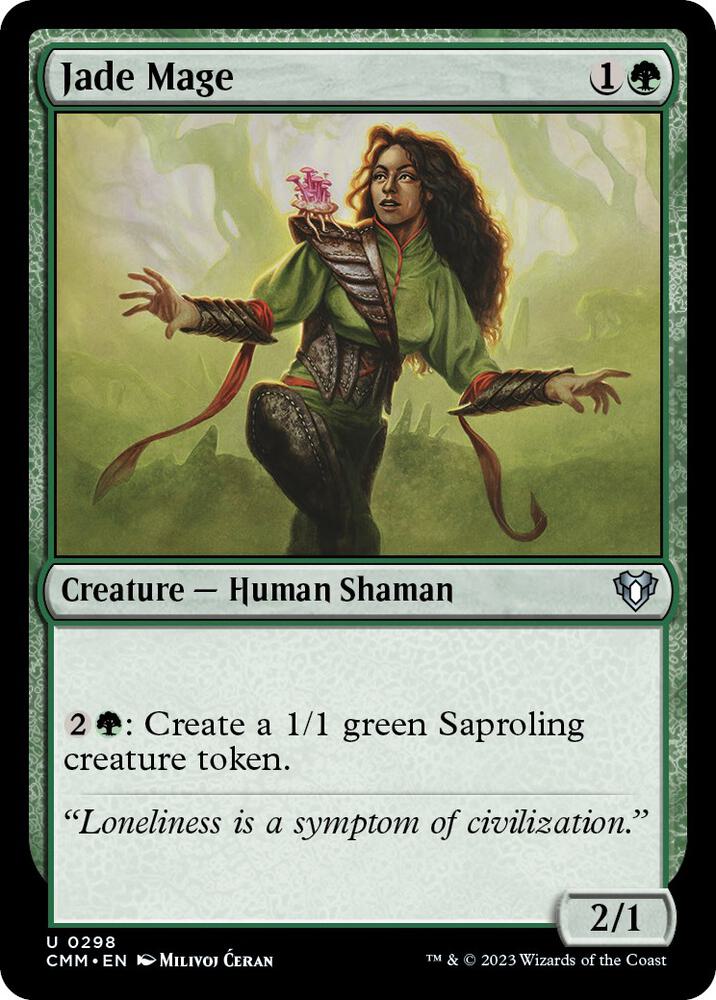 Jade Mage (298) (CMM)