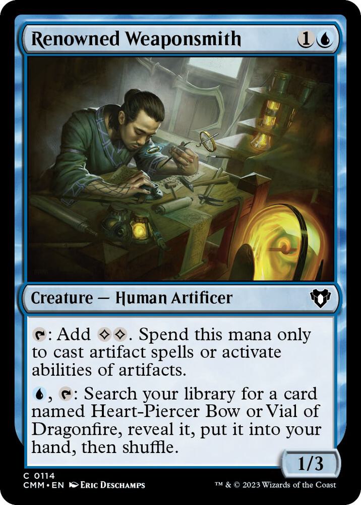 Renowned Weaponsmith (114) (CMM)