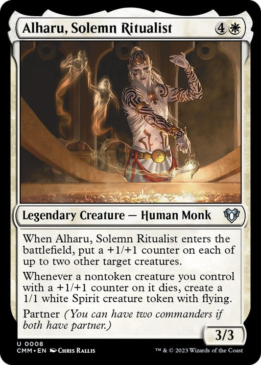 Image for Alharu, Solemn Ritualist (8) (CMM) - Magic: The Gathering