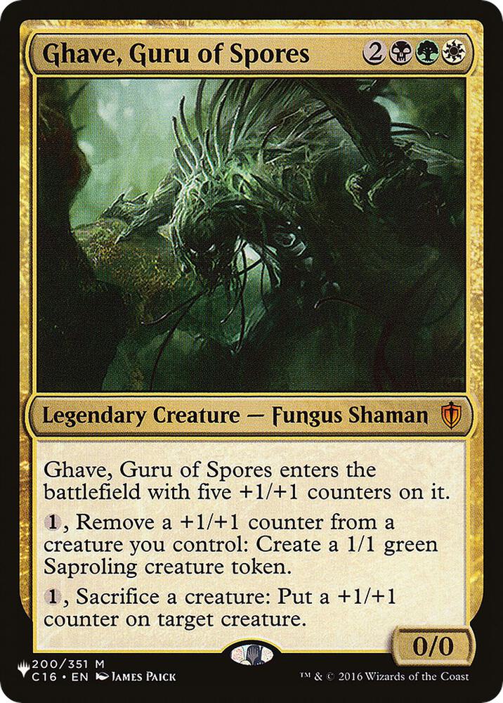 Ghave, Guru of Spores (200/351) (LIST)