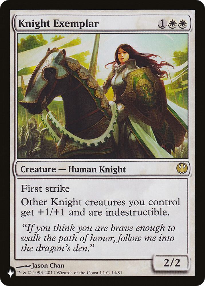 Knight Exemplar (DDG) (14/81) (LIST)