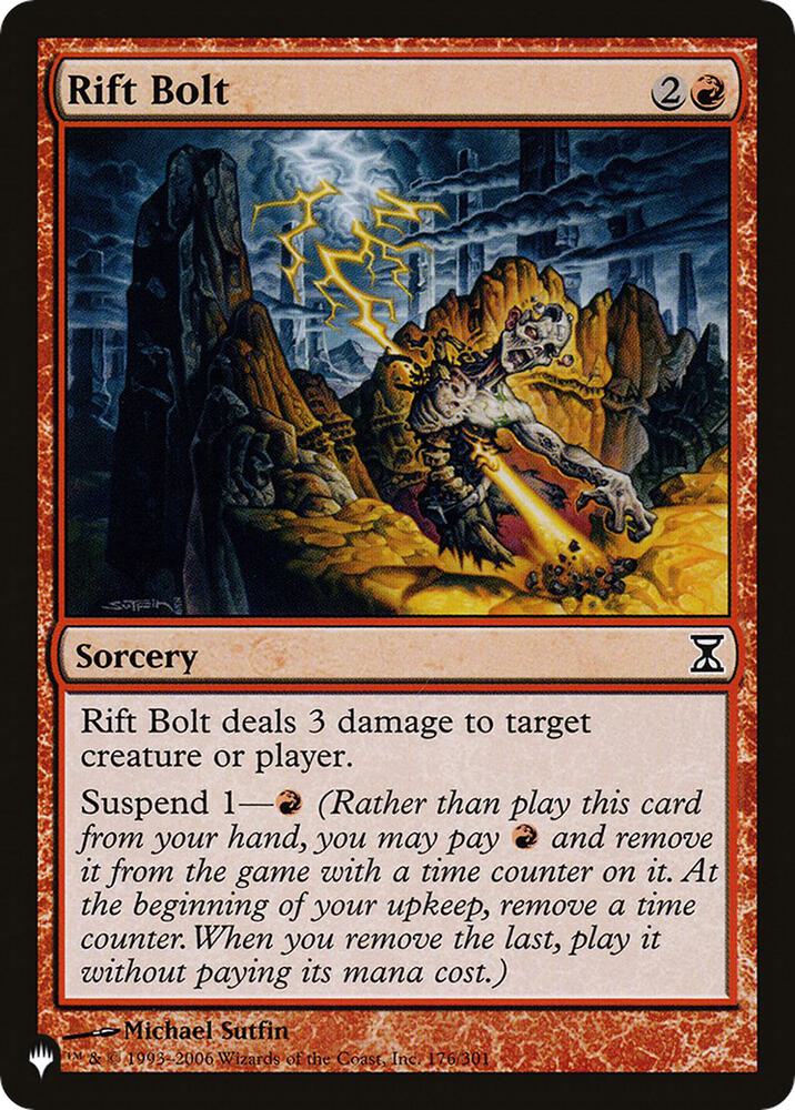 Rift Bolt (176/301) (LIST)