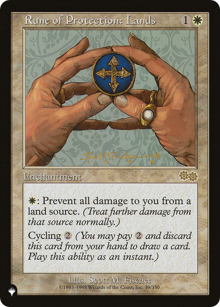 Rune of Protection: Lands (39/350) (LIST)