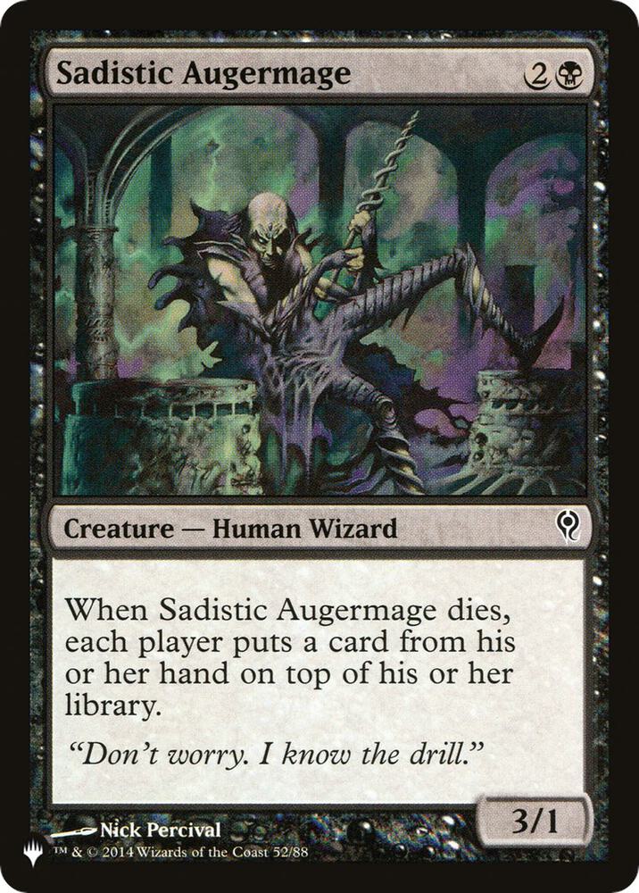 Sadistic Augermage (52/88) (LIST)
