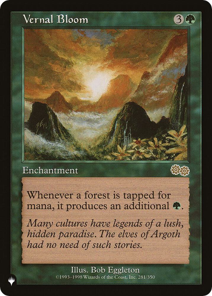 Vernal Bloom (281/350) (LIST)