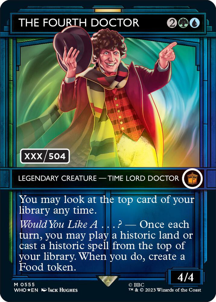 The Fourth Doctor (Serial Numbered) (555) (WHO)