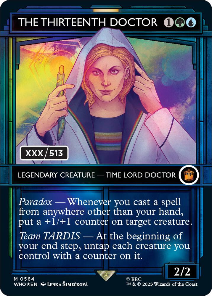 The Thirteenth Doctor (Serial Numbered) (564) (WHO)