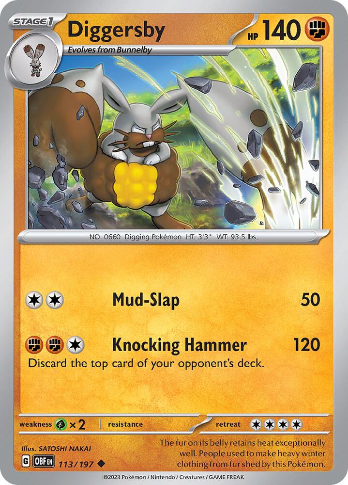 Diggersby (113/197) (OBF)