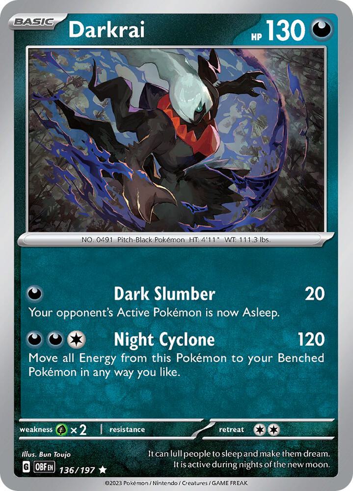 Darkrai (136/197) (OBF)
