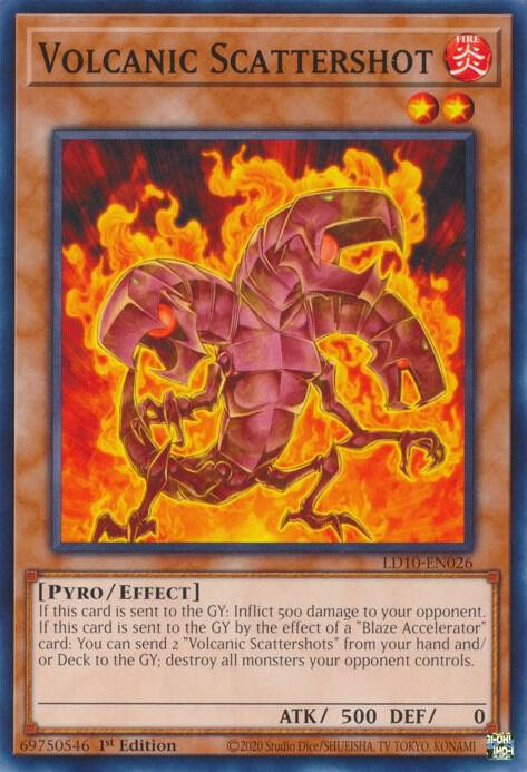 Volcanic Scattershot (LD10-EN026) (LD10)