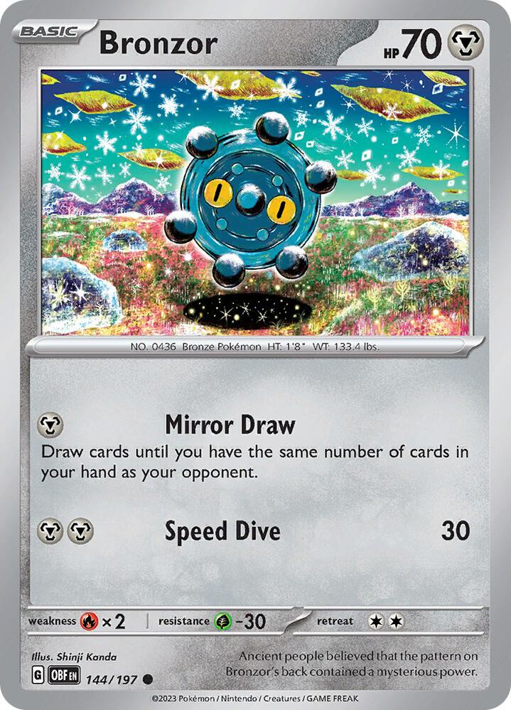 Bronzor (144/197) (OBF)