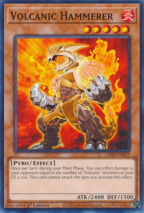 Volcanic Hammerer (LD10-EN052) (LD10)