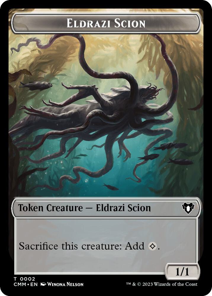 Eldrazi Scion // Phyrexian Beast Double-Sided Token (2 // 34) (CMM)