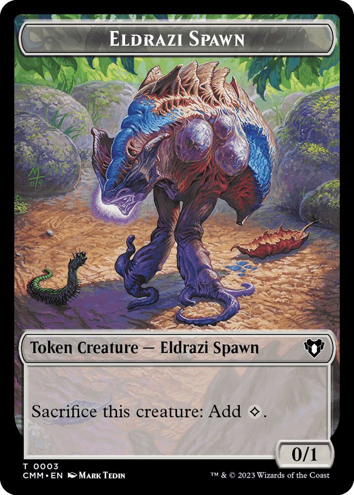 Eldrazi Spawn // Drake Double-Sided Token (3 // 41) (CMM)