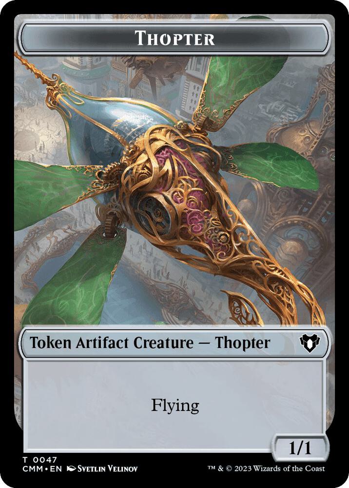 Thopter // Spider Double-Sided Token (47 // 36) (CMM)