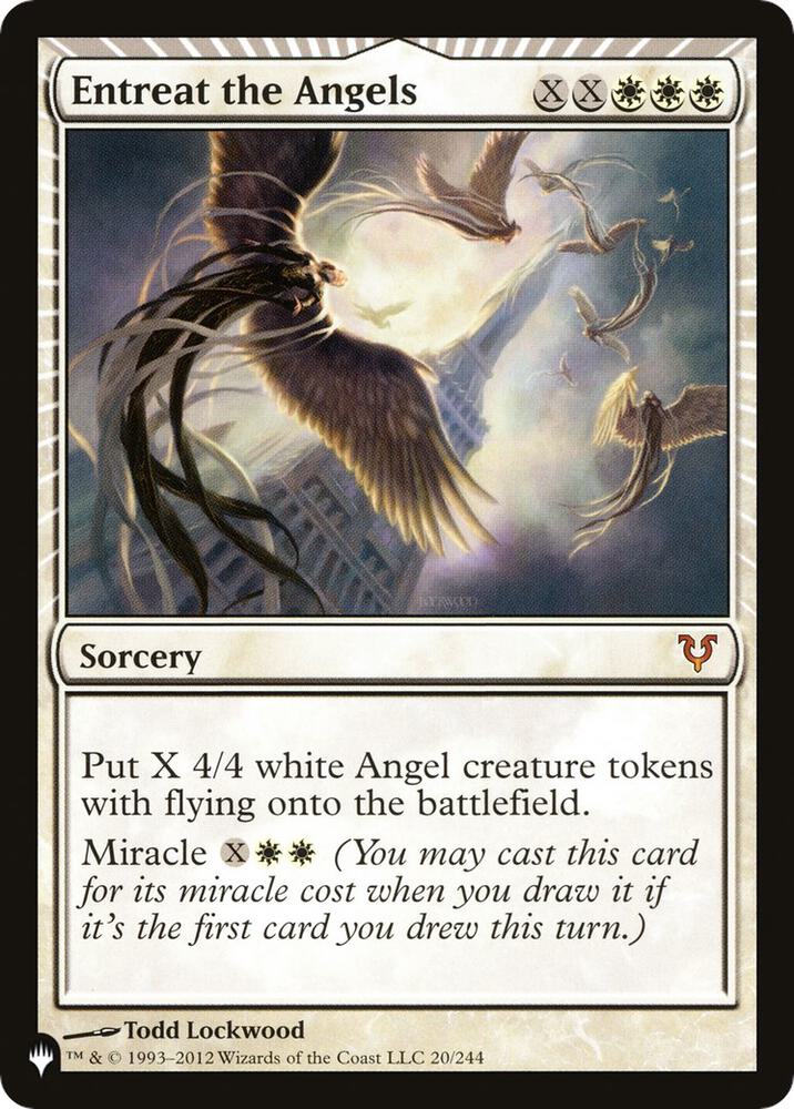 Entreat the Angels (AVR) (20) (LIST)
