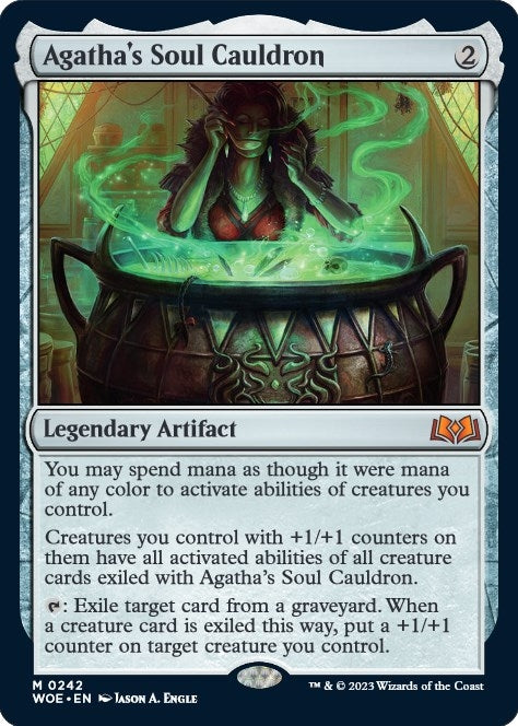 Image for Agatha's Soul Cauldron (242) (WOE) - Magic: The Gathering