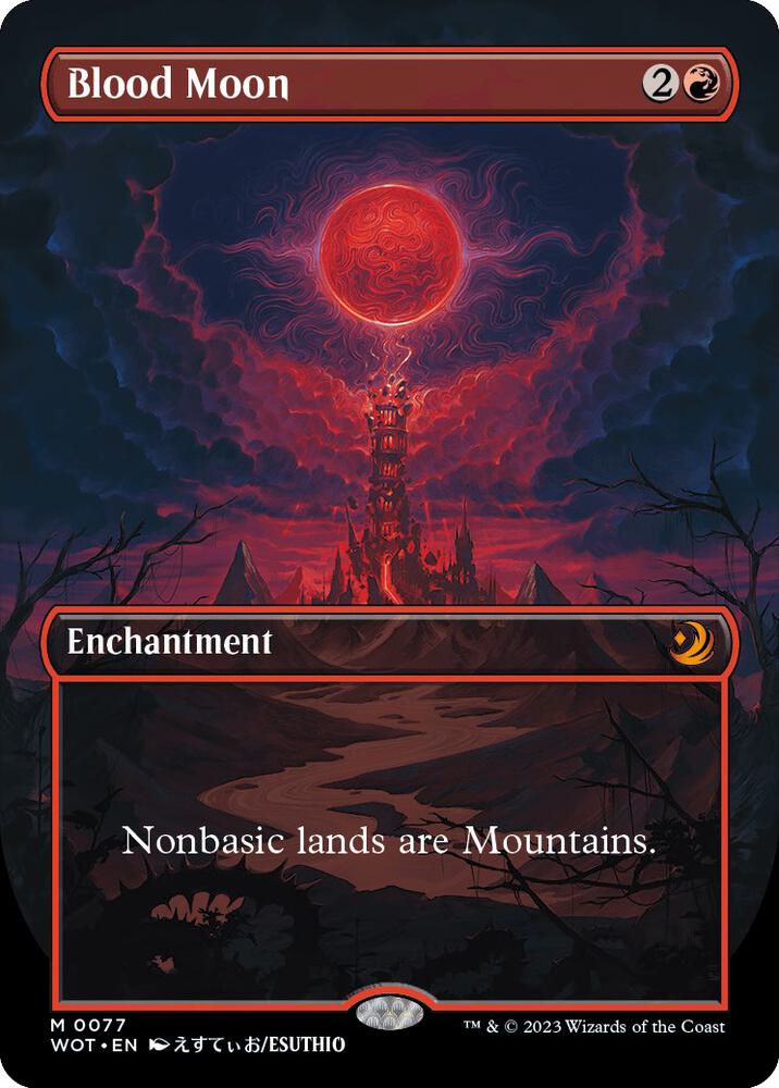 Blood Moon (Anime Borderless) (77) (WOT)