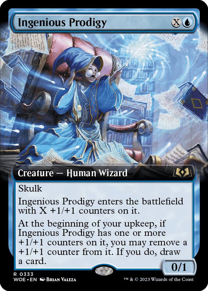 Ingenious Prodigy (Extended Art) (333) (WOE)