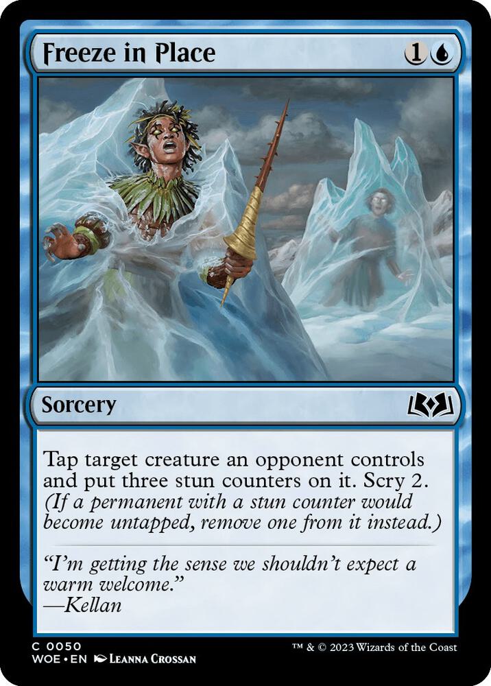 Freeze in Place (50) (WOE)