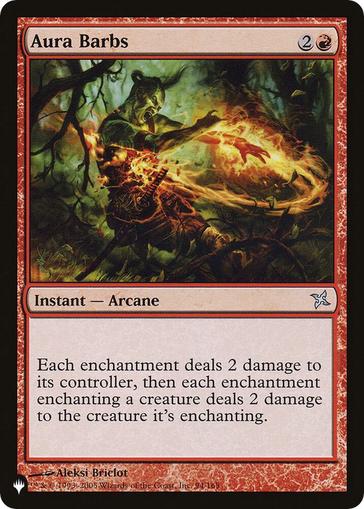 Aura Barbs (94/165) (LIST)
