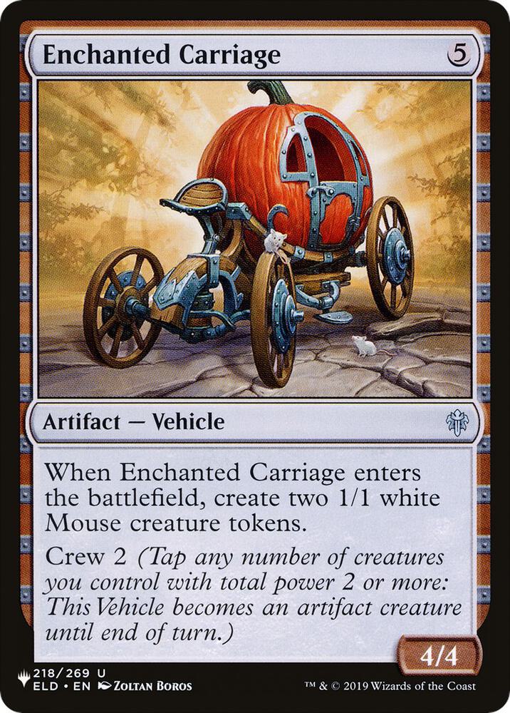 Enchanted Carriage (218/269) (LIST)