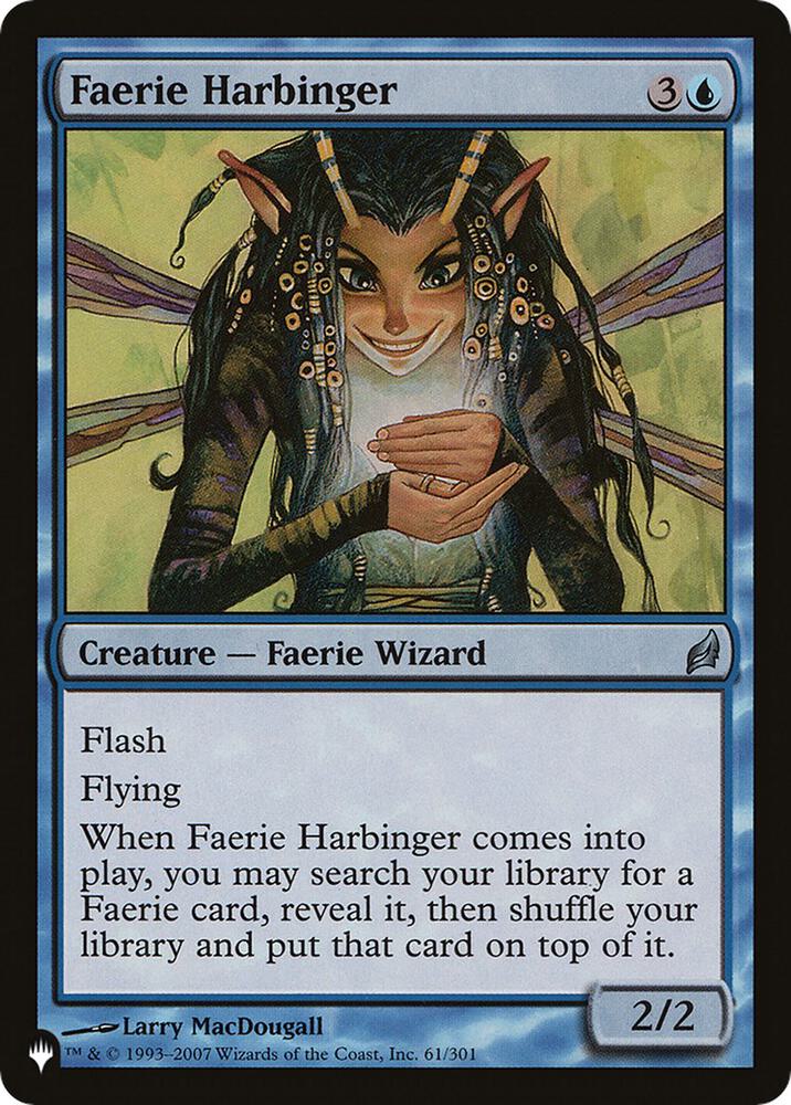 Faerie Harbinger (61/301) (LIST)