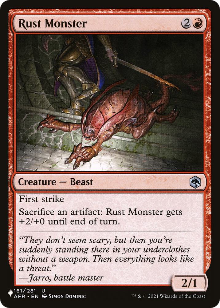 Rust Monster (161/281) (LIST)