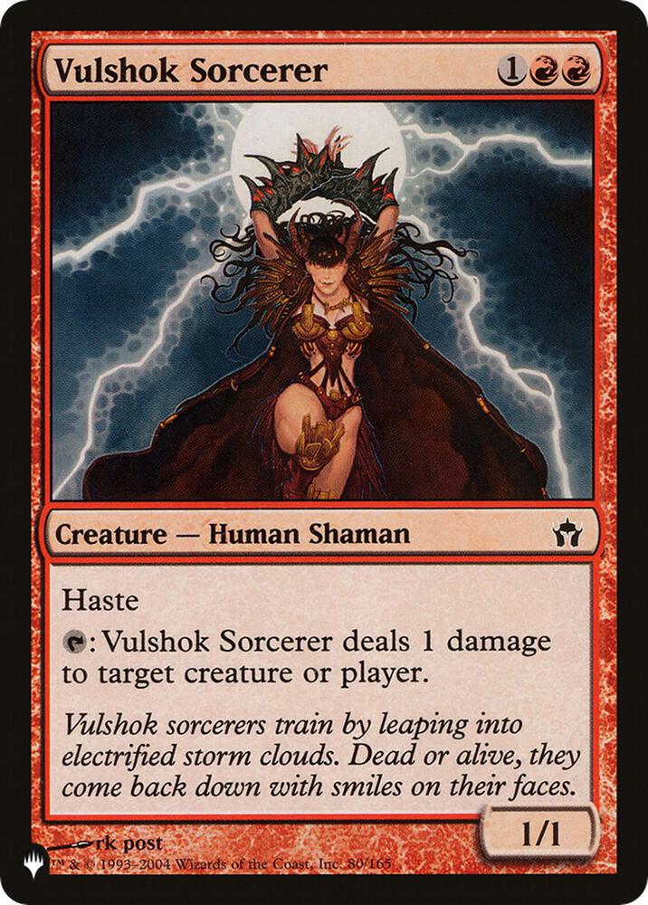 Vulshok Sorcerer (80/165) (LIST)