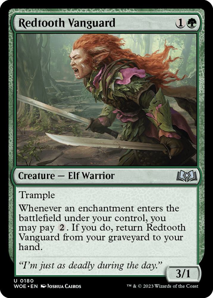 Redtooth Vanguard (180) (WOE)
