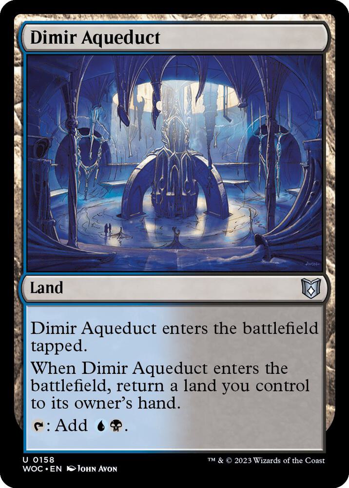 Dimir Aqueduct (158) (WOC)