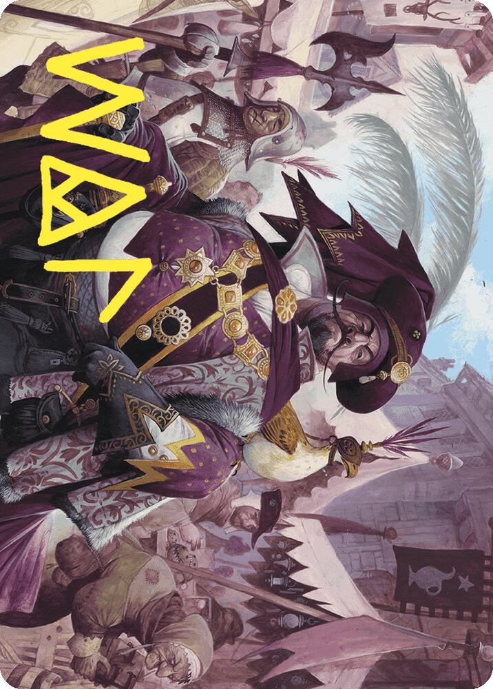 Discerning Financier Art Card (Gold-Stamped Signature) (2) (ASWOE)
