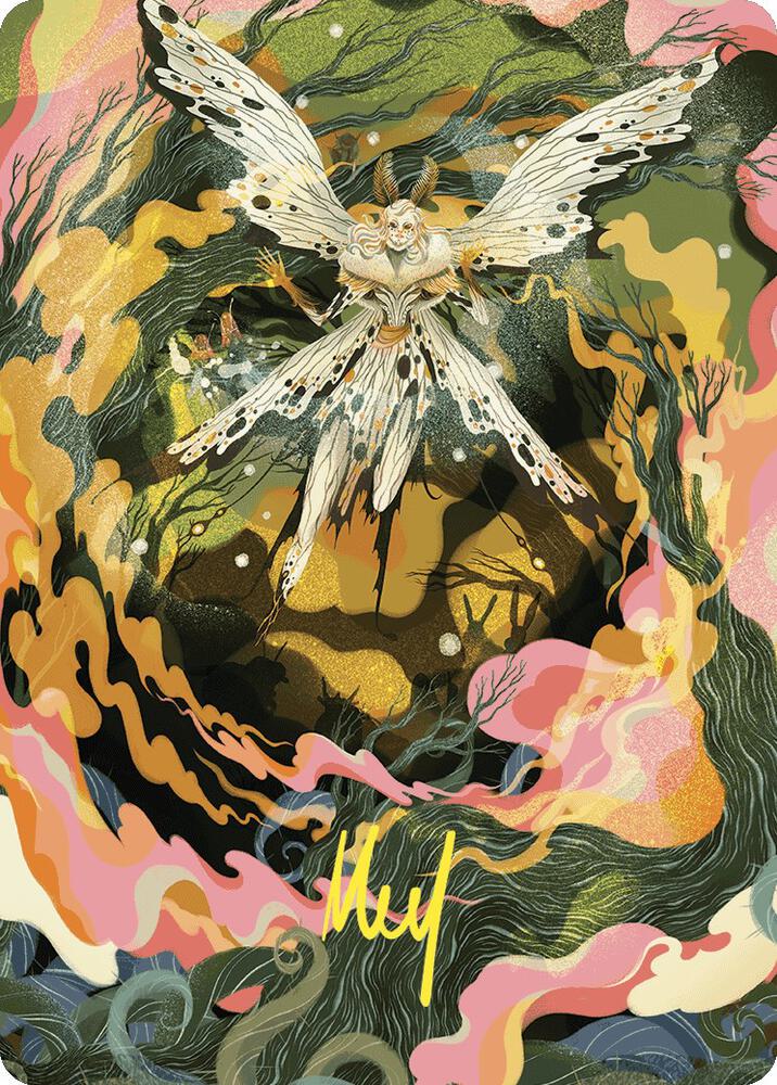 Greater Auramancy Art Card (Gold-Stamped Signature) (61) (ASWOE)