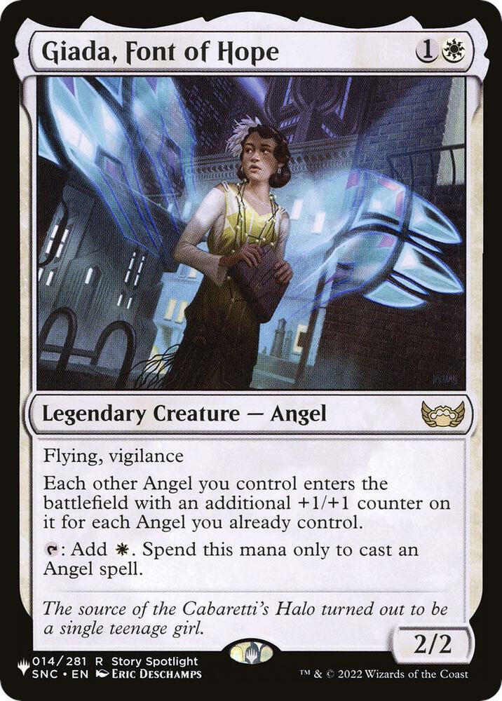 Giada, Font of Hope (014/281) (LIST)