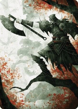 Garruk's Uprising Art Card (72) (ASWOE)