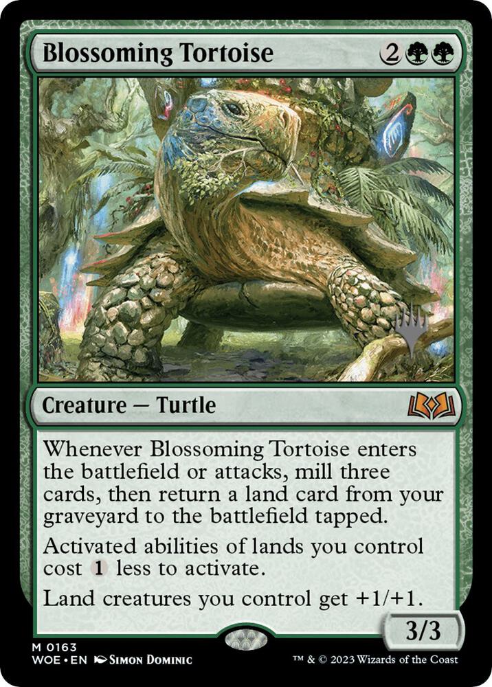 Blossoming Tortoise (163) (PPWOE)