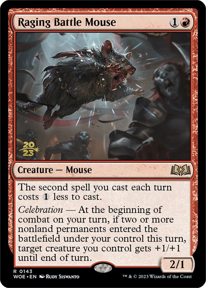 Raging Battle Mouse (143) (PRE)