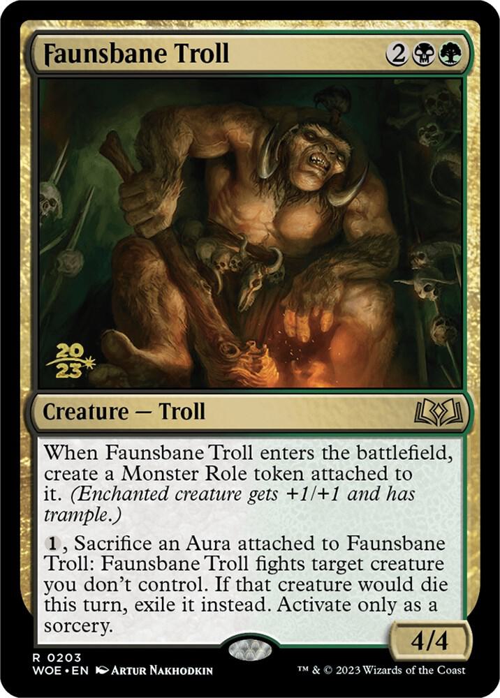 Faunsbane Troll (203) (PRE)
