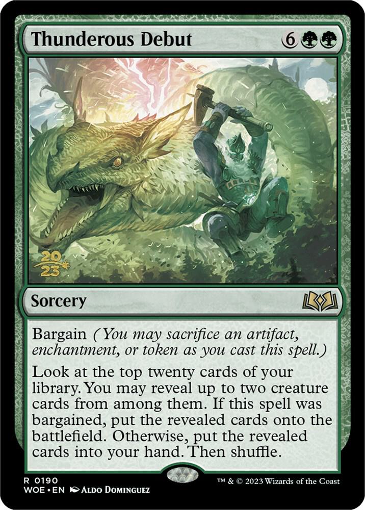 Thunderous Debut (190) (PRE)
