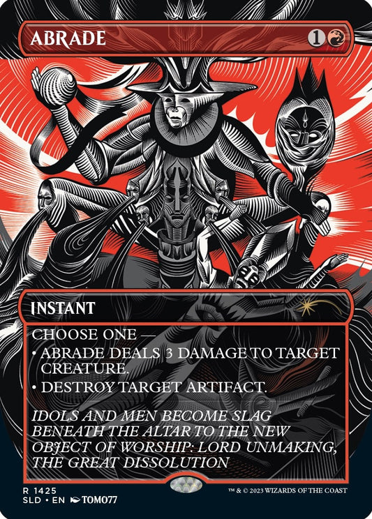 Image for Abrade (1425) (1425) (SLD) - Magic: The Gathering