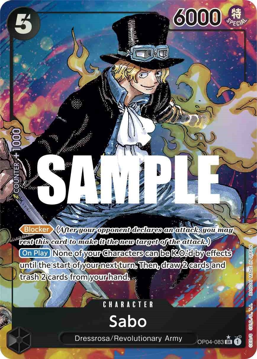 Sabo (Alternate Art) (OP04-083) (OP04)